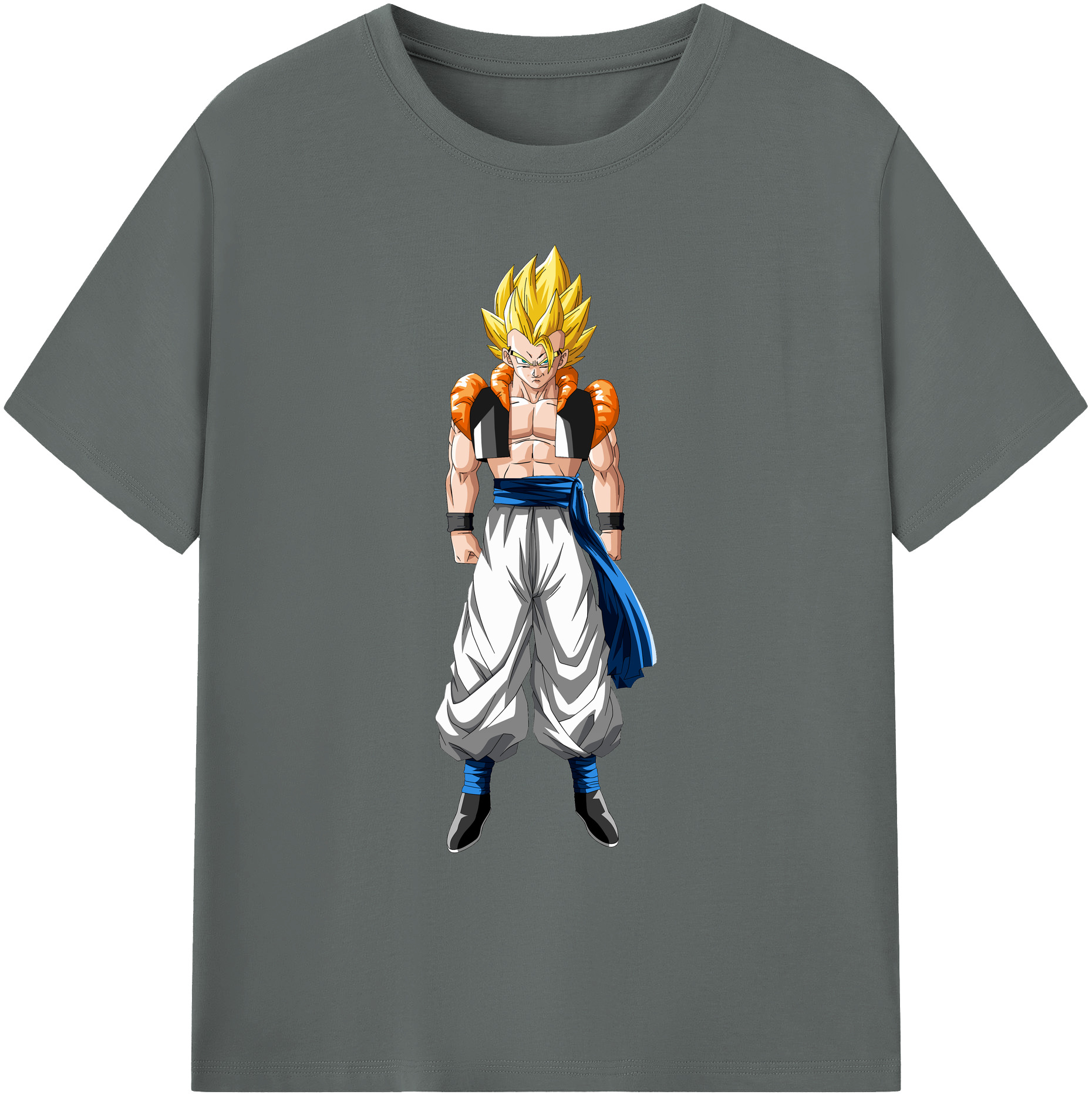 （画像用） ドラゴンボール ベジータ四世（Bejīta Yonsei）DRAGON BALL Vegeta IV 綿100％ メンズ半袖Tシャツ｜肌触りやわらか＆通気性